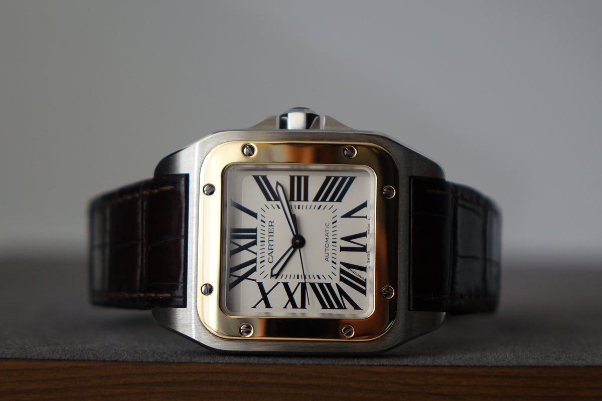 Cartier Santos 100 XL W20072X7 2656 half gold