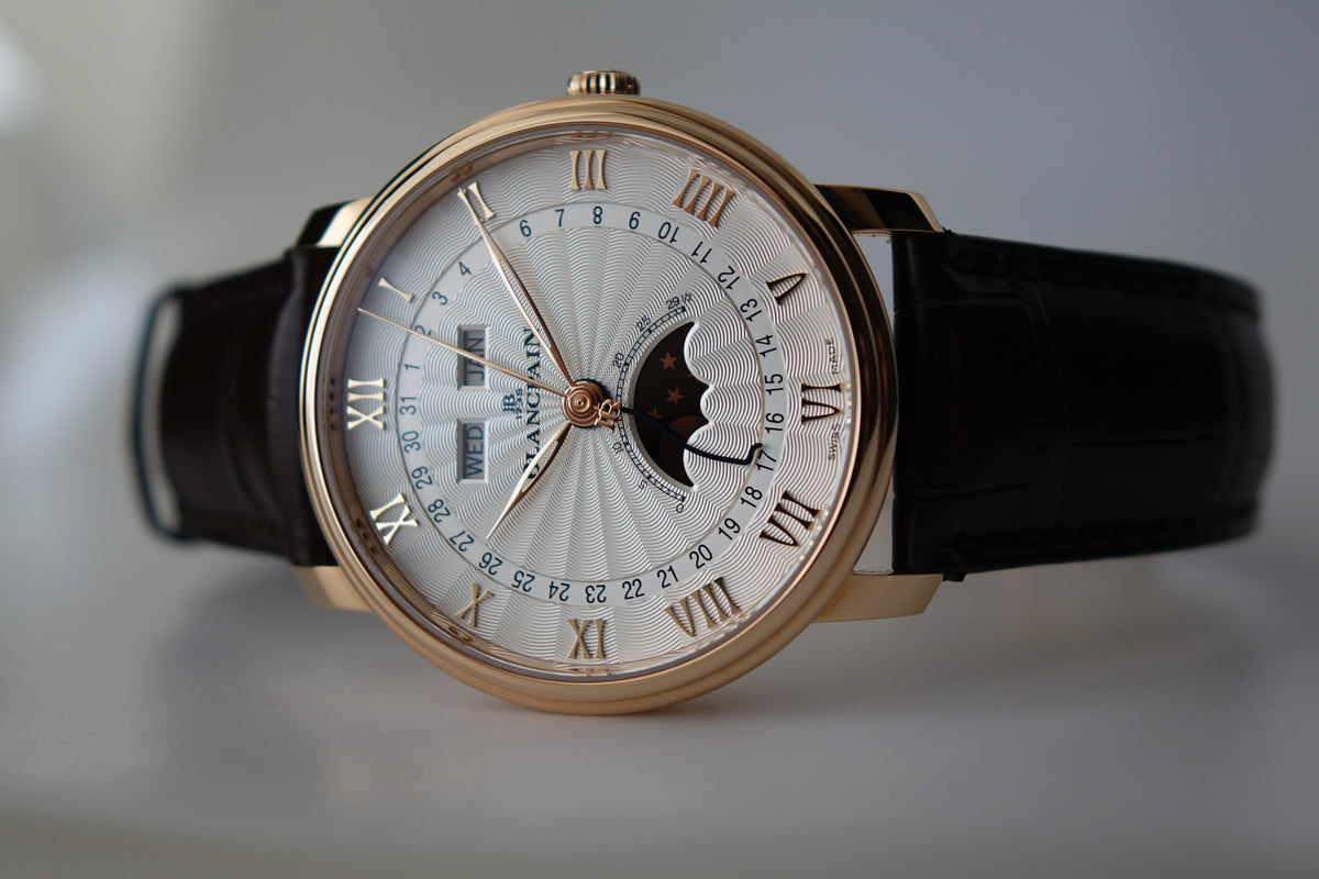 Blancpain Villeret Quantième Complet 6664 rose gold moonphase