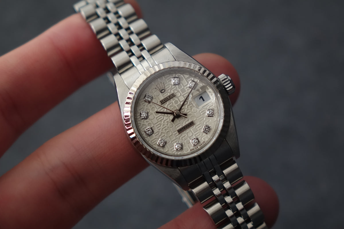 Rolex Datejust lady 26 79174G computer dial diamonds