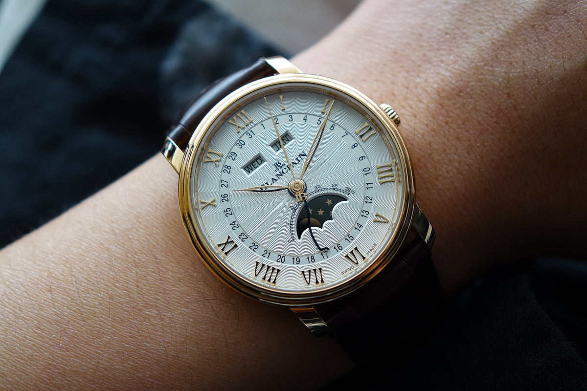 Blancpain Villeret Quantième Complet 6664 rose gold moonphase