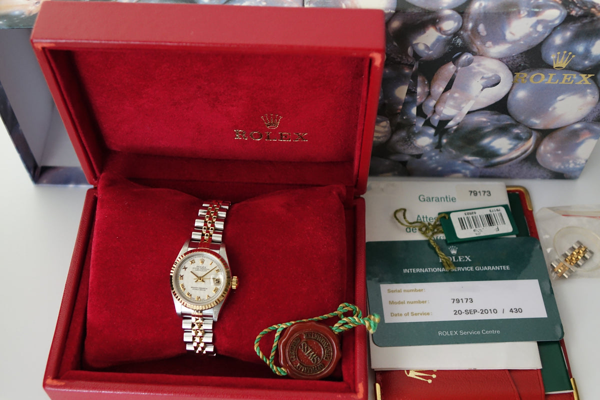 Rolex Datejust lady 26 79173 pyramid dial