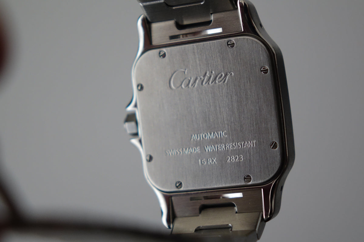 Cartier Santos Galbee XL W20099C4 2823 half gold