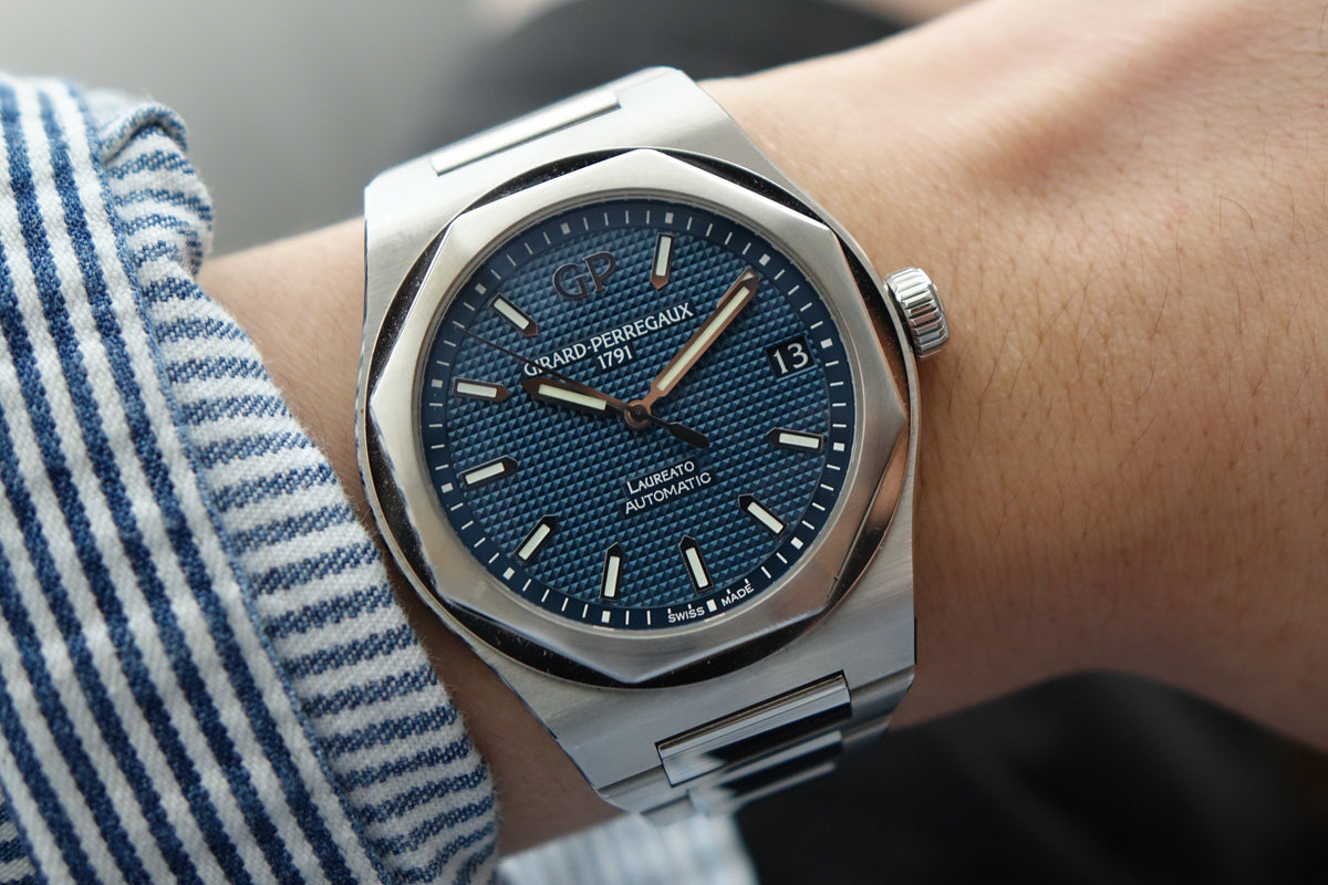 Girard Perregaux Laureato Blue 81010