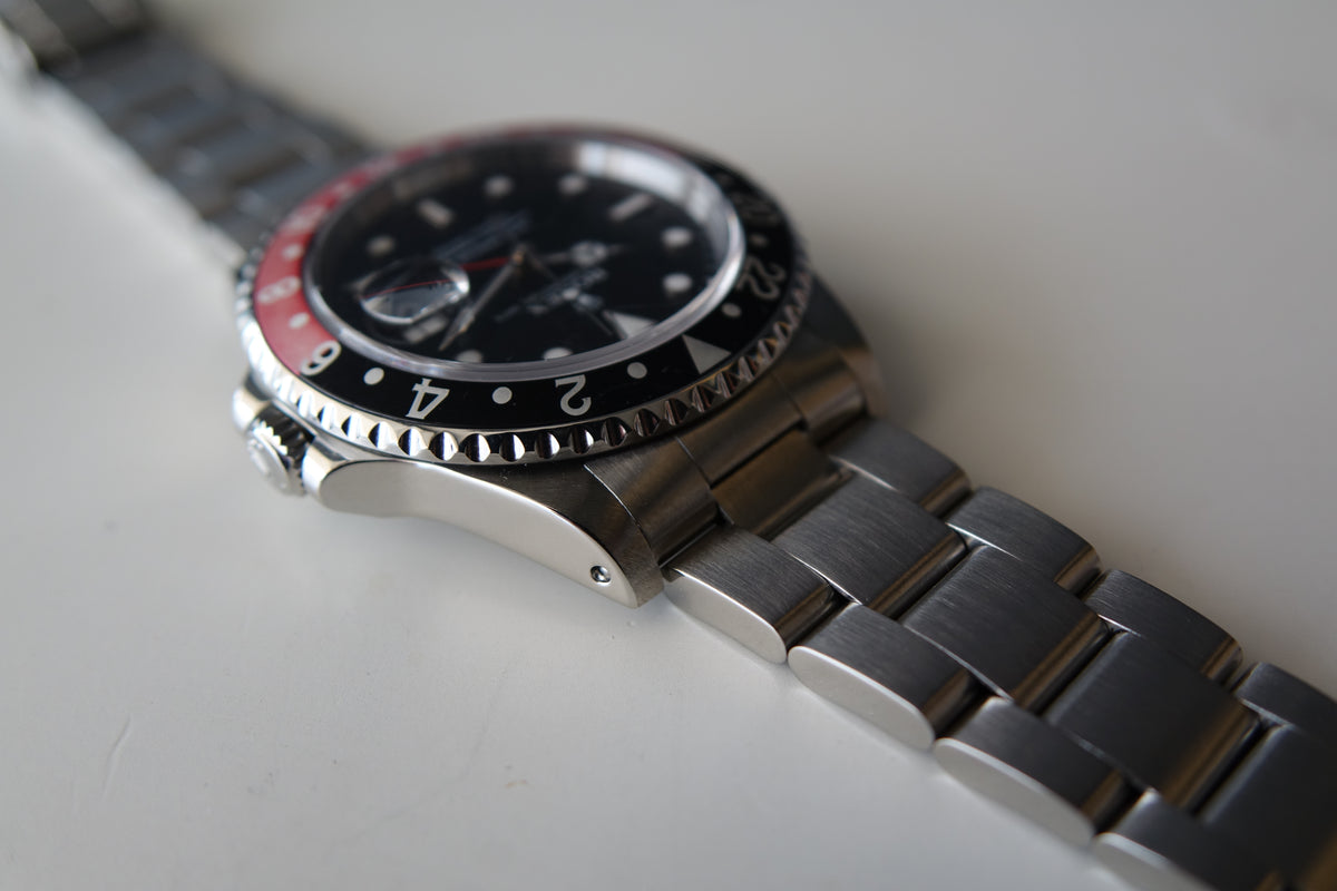 Rolex GMT Master 2 16710 Coke faded bezel