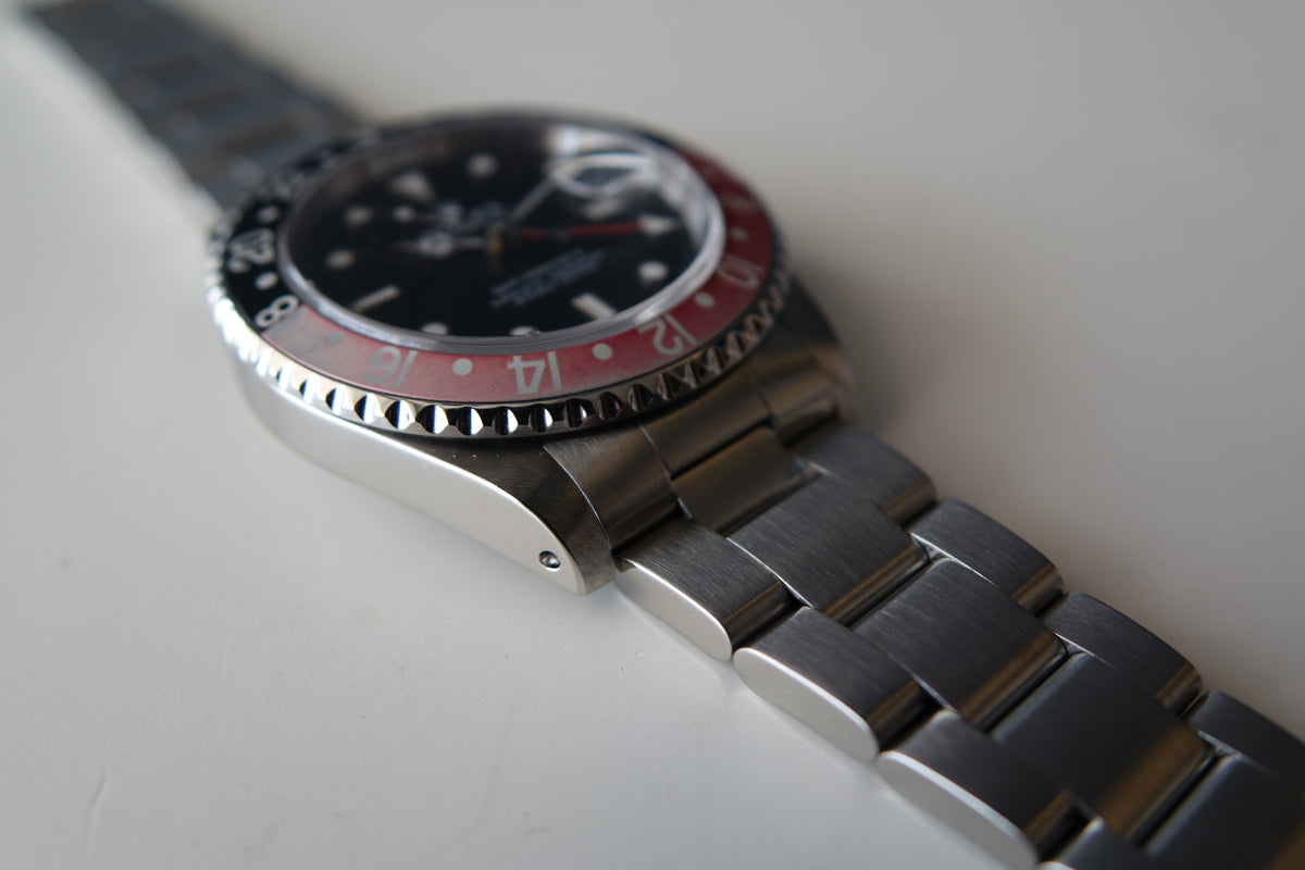 Rolex GMT Master 2 16710 Coke faded bezel