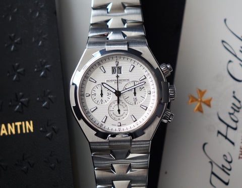 Vacheron Constantin Overseas Gen 2 Chronograph  49150 white dial