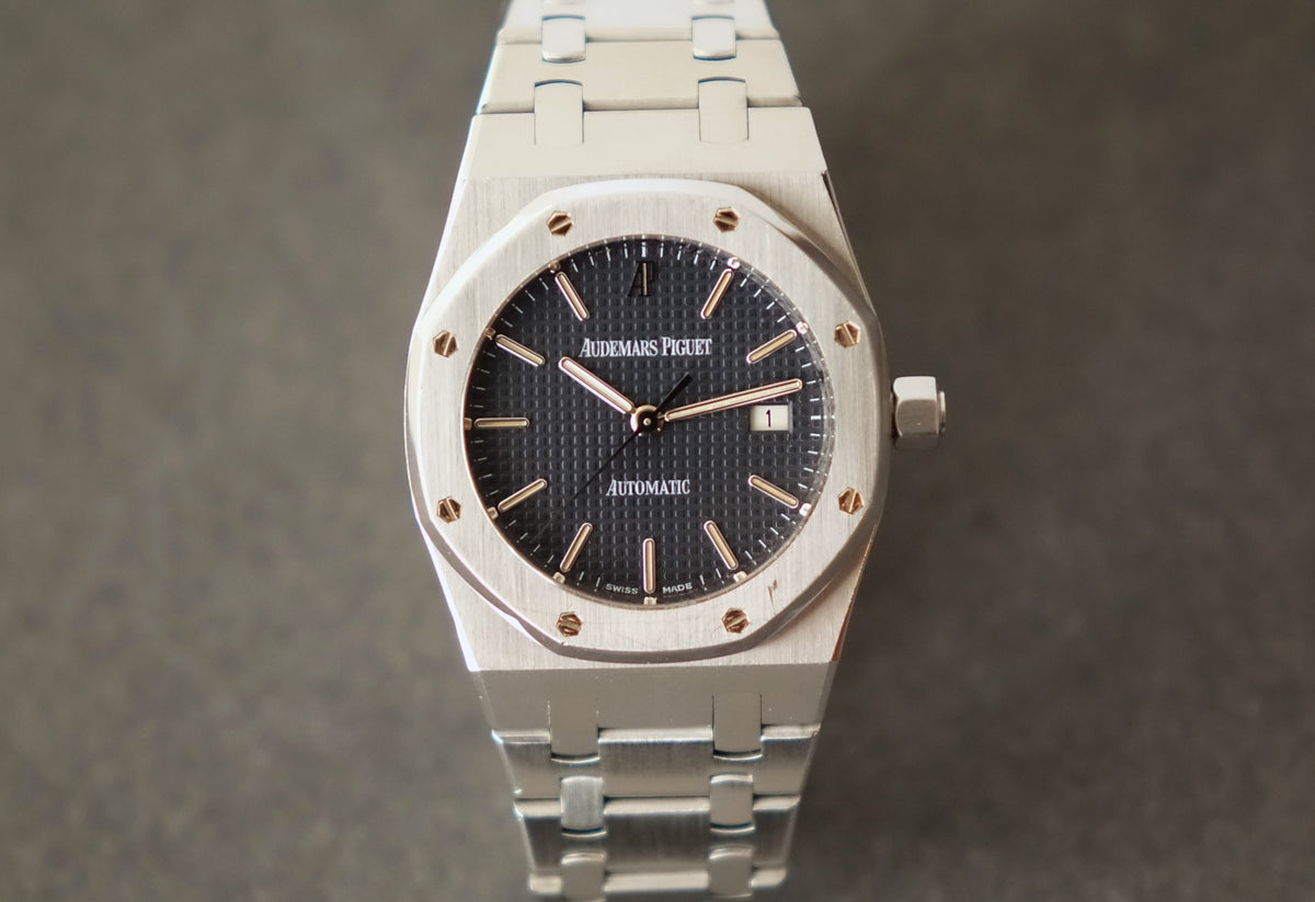 Audemars Piguet Royal Oak Blue dial 15000ST full set