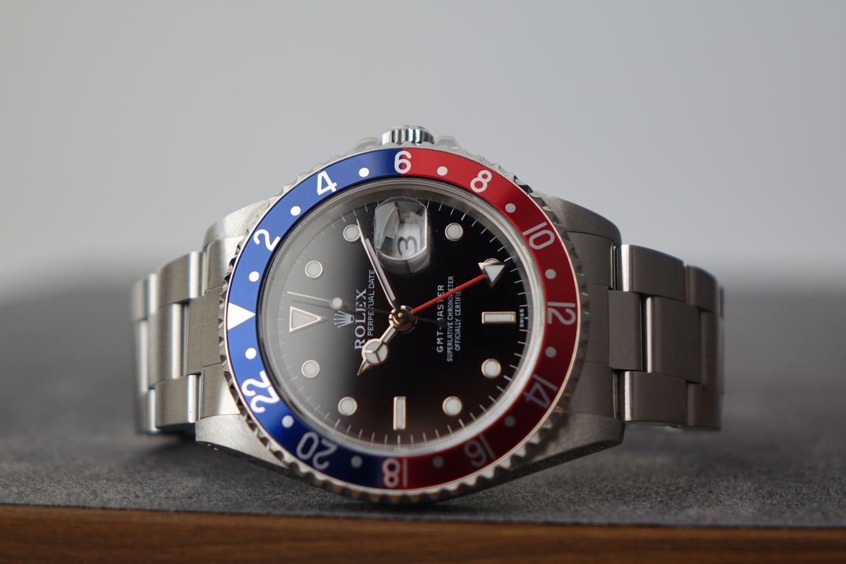 Swiss only Rolex GMT Master 16700 Pepsi full set