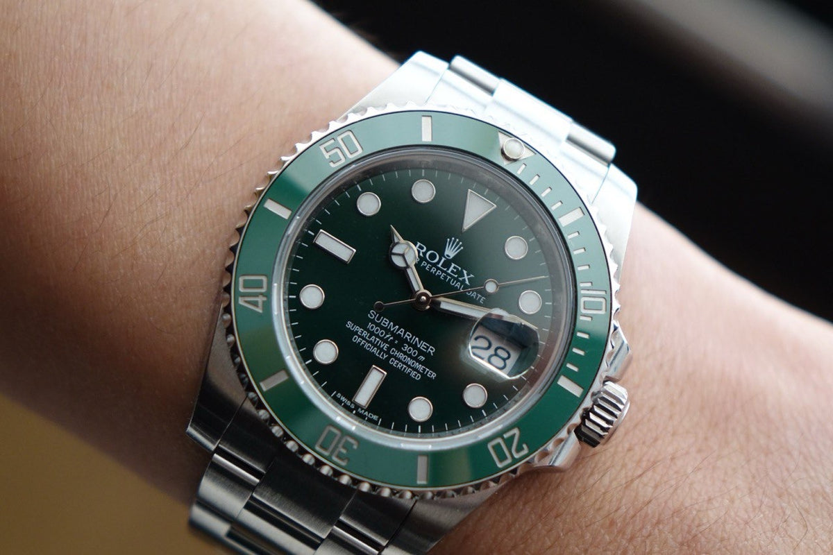 Rolex Submariner Hulk 116610LV 2013 full set