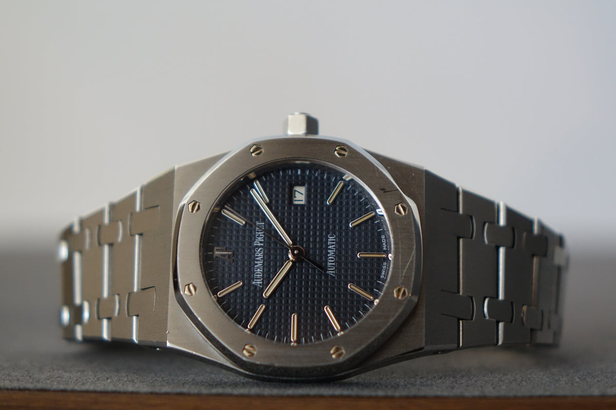 Audemars Piguet Royal Oak 15000ST Blue dial full set