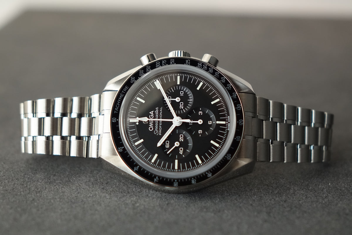 Omega Speedmaster Moonwatch Professional 3861 Sapphire sandwich