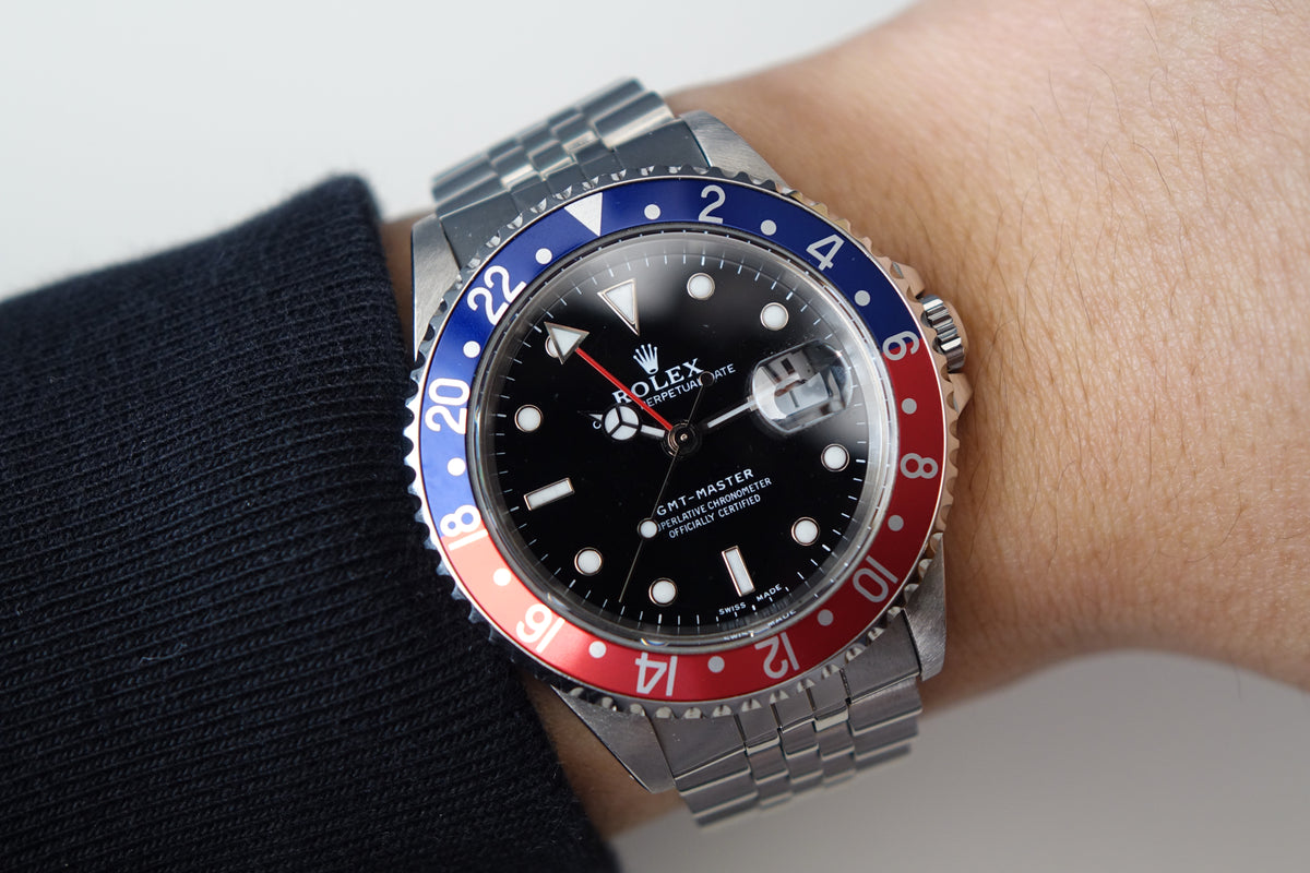 Rolex Gmt master Pepsi jubilee 16700