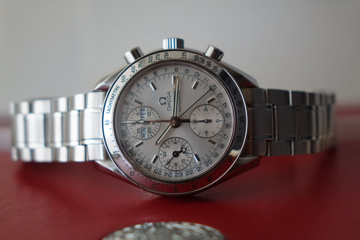 Omega Speedmaster Automatic reduced 3523.30 daydate triple calendar