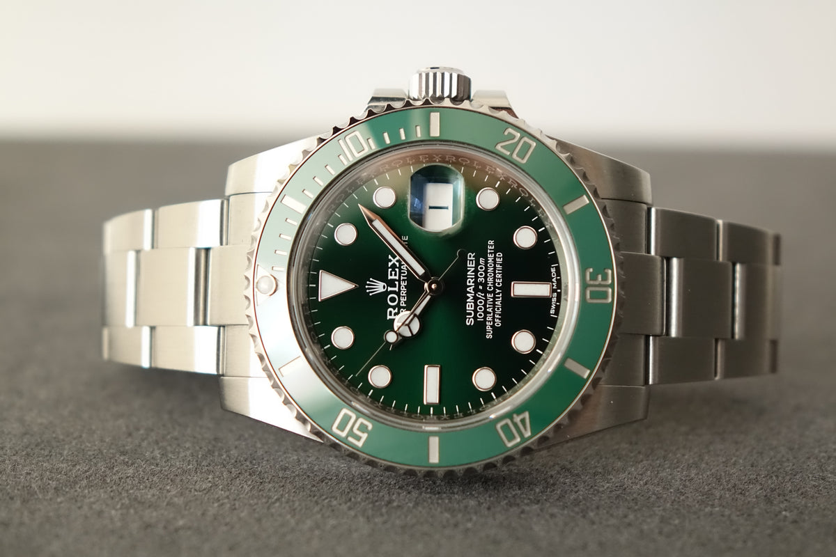 Rolex Submariner Date Hulk 116610LV 2019