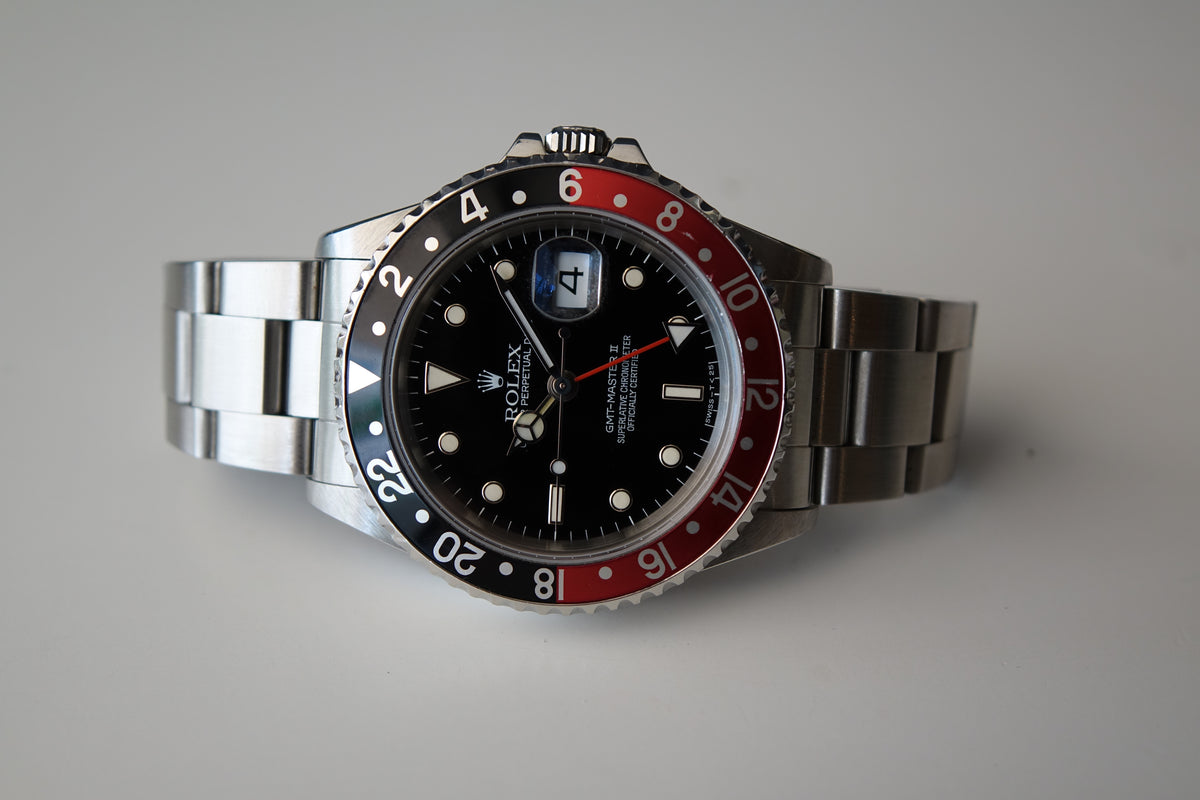 Rolex GMT Master 2 16710 Coke tritium