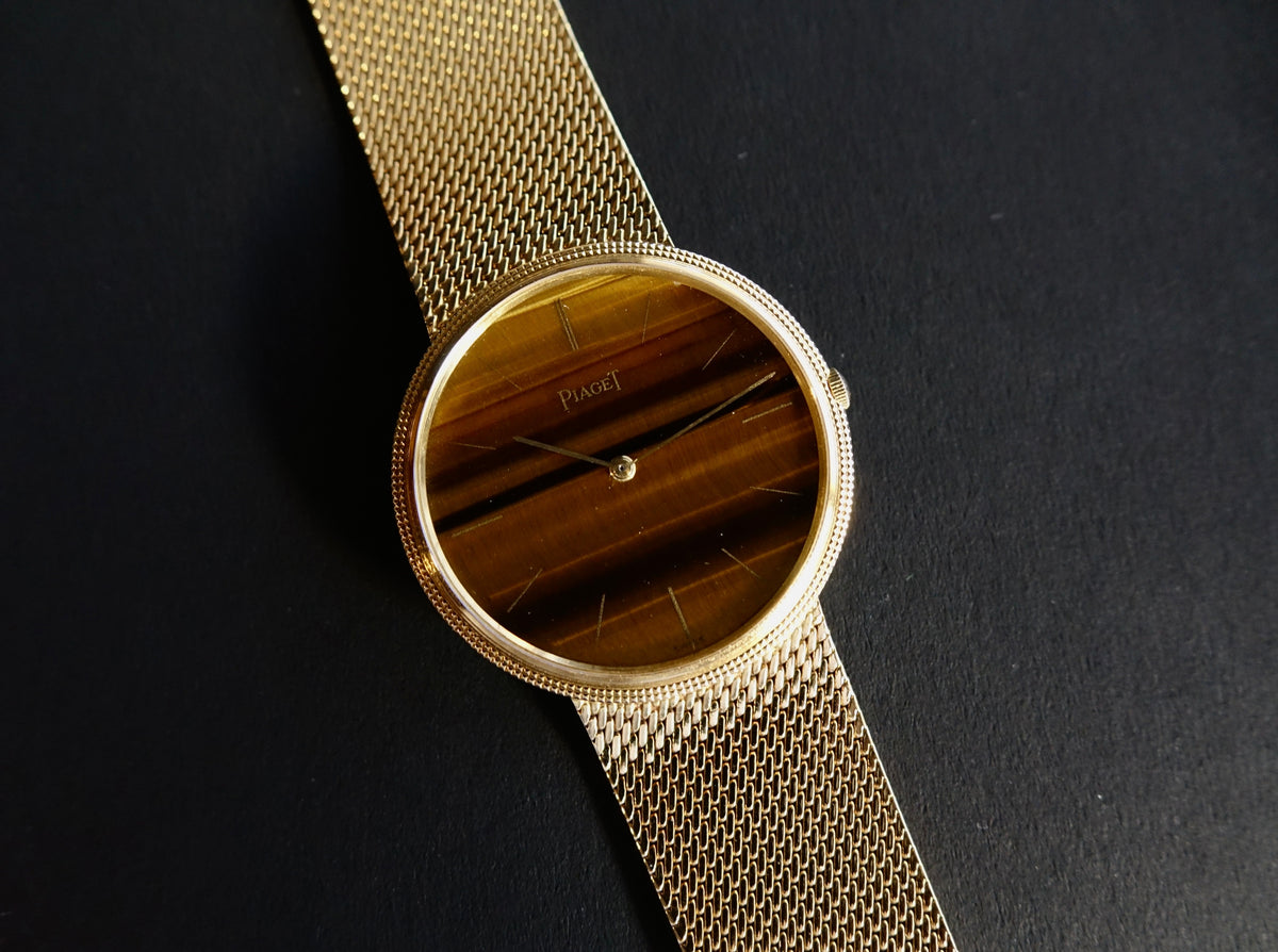 Piaget Tiger Eye stone dial 9021 B11