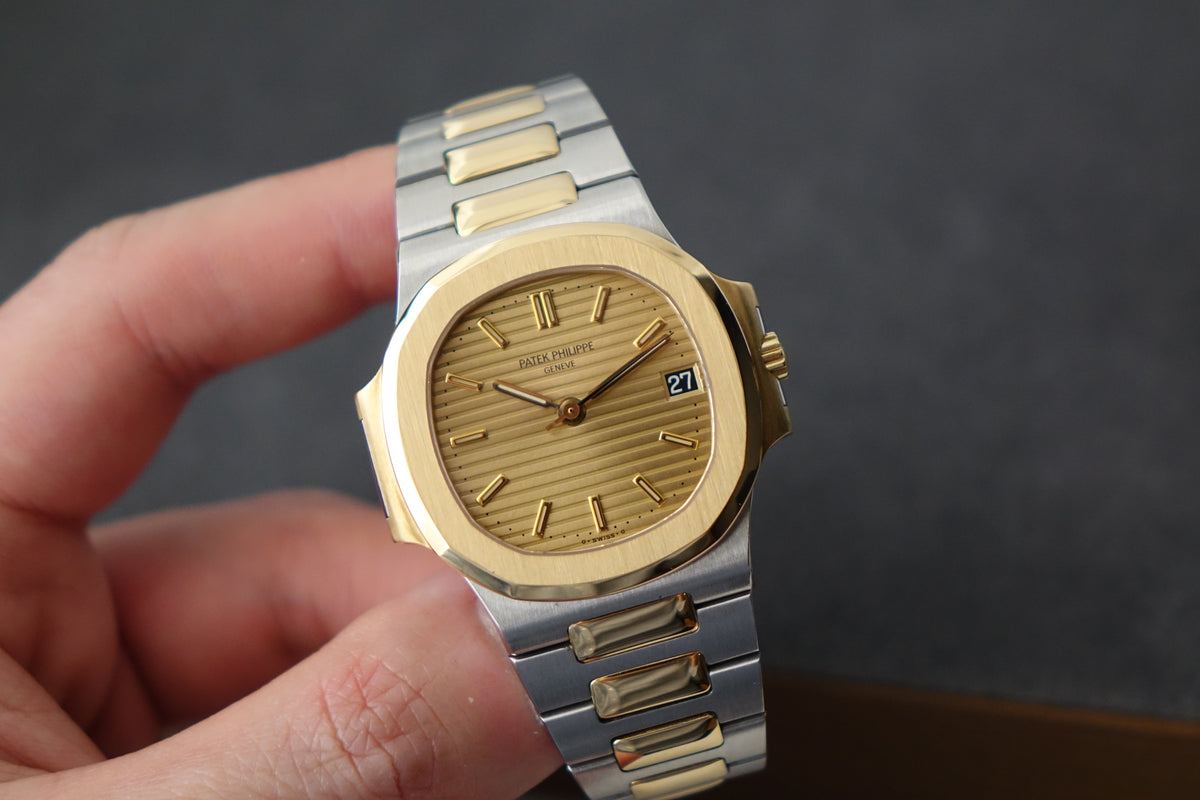 Patek Philippe Nautilus 3800 champagne dial