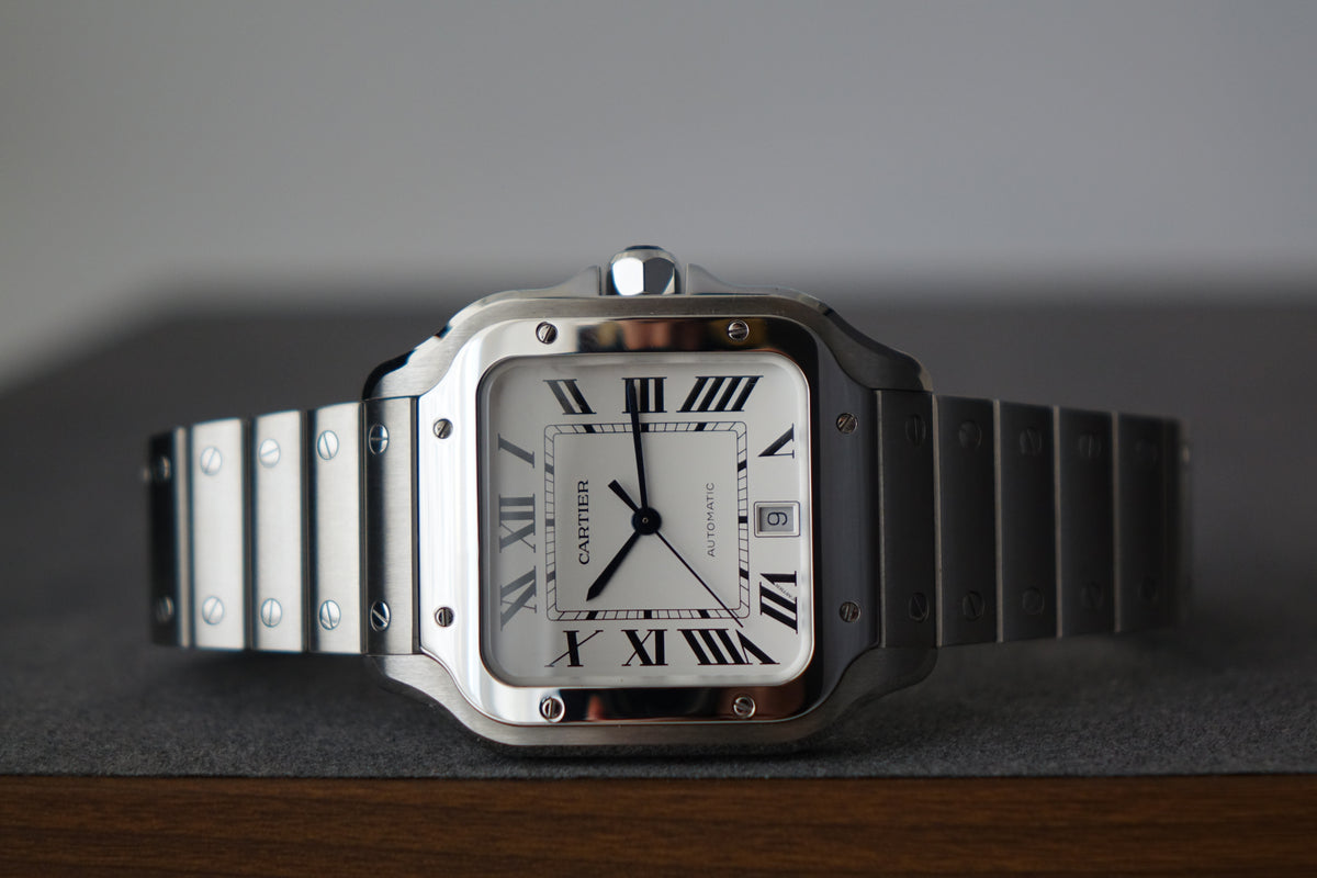 Cartier Santos De Cartier Steel WSSA0018 Large