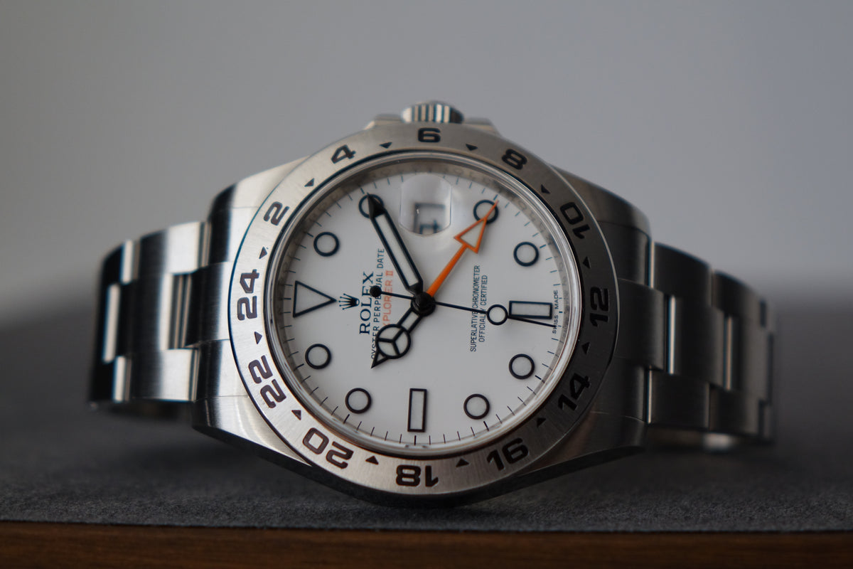 Rolex Explorer 2 216570 polar with papers