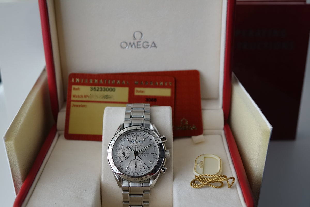 Omega Speedmaster Automatic reduced 3523.30 daydate triple calendar