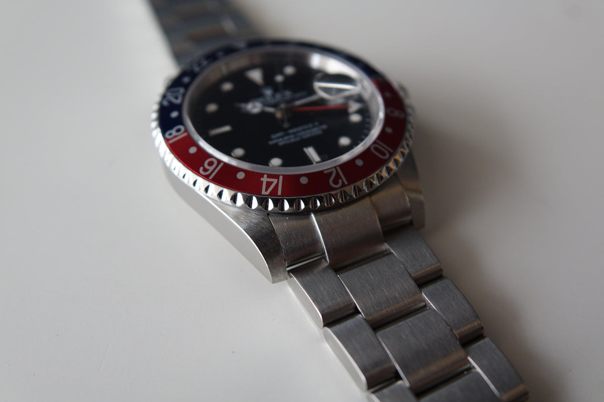 Stick Dial Rolex GMT Master 2 16710 Pepsi