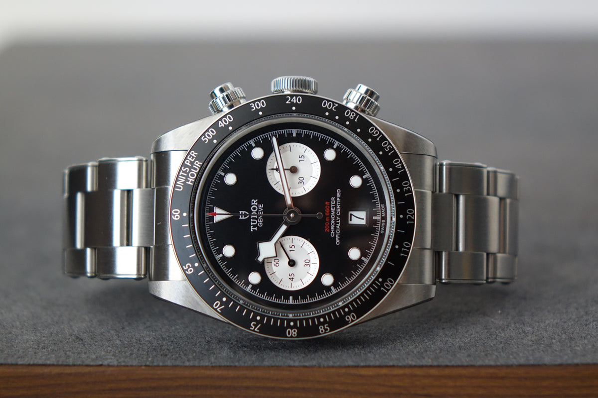 Tudor Black Bay Chrono 79360 Reverse panda godzilla