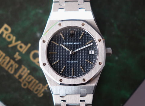 Rare Audemars Piguet Royal Oak 14700ST blue dial