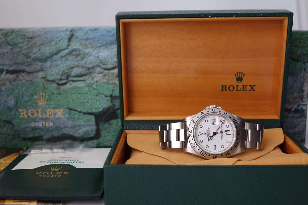 Rolex Explorer 2 16570 polar tritinova