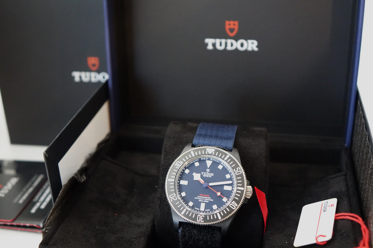 BNIB Tudor Pelagos FXD 25707KN "Alinghi Red Bull Racing" Edition