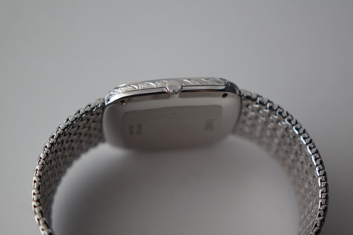 Piaget 9771D2 onxy and pave diamonds white gold