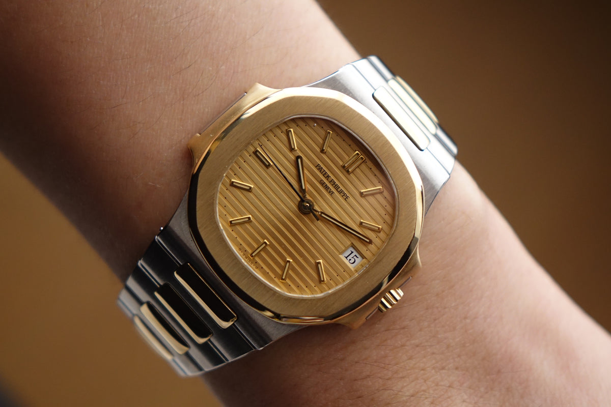 Patek Philippe Nautilus 3800/1JA Champagne dial