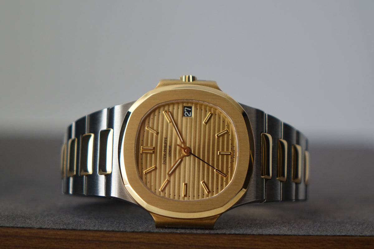 Patek Philippe Nautilus 3800 champagne dial