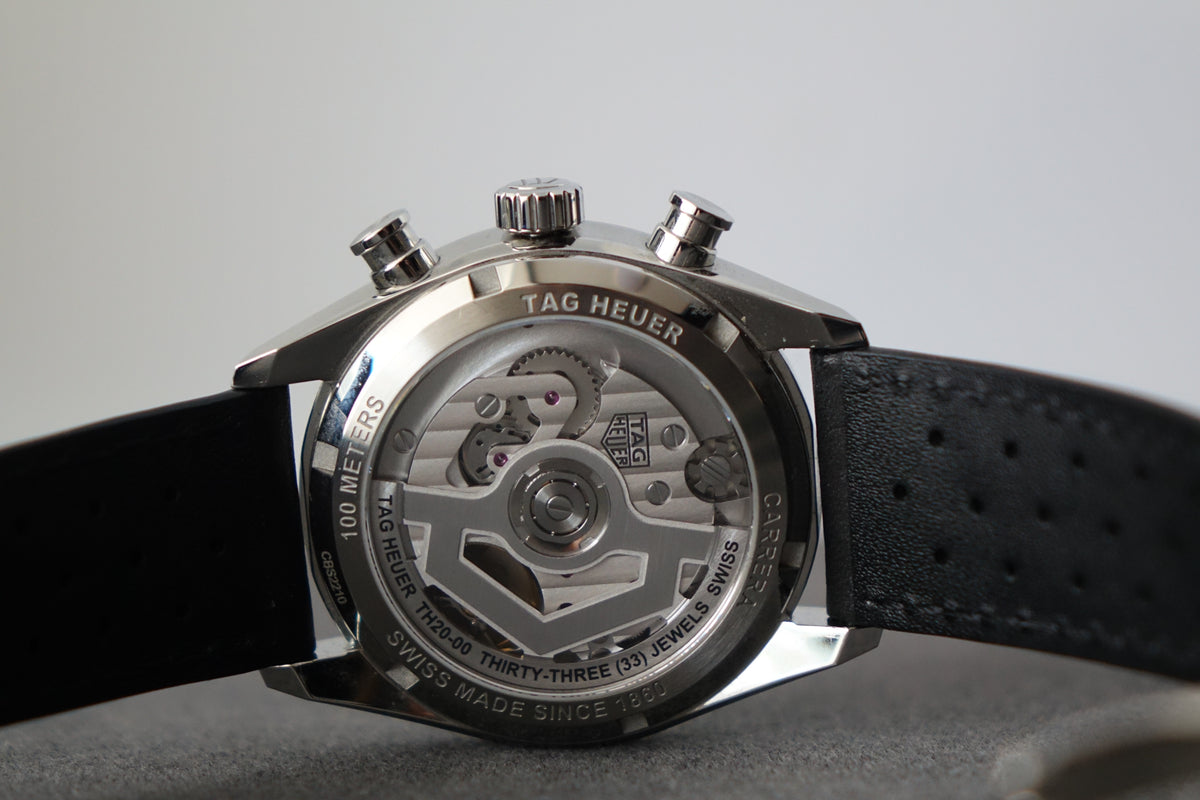 Tag Heuer Carrera Chronograph 39mm glassbox CBS2210.FC6534