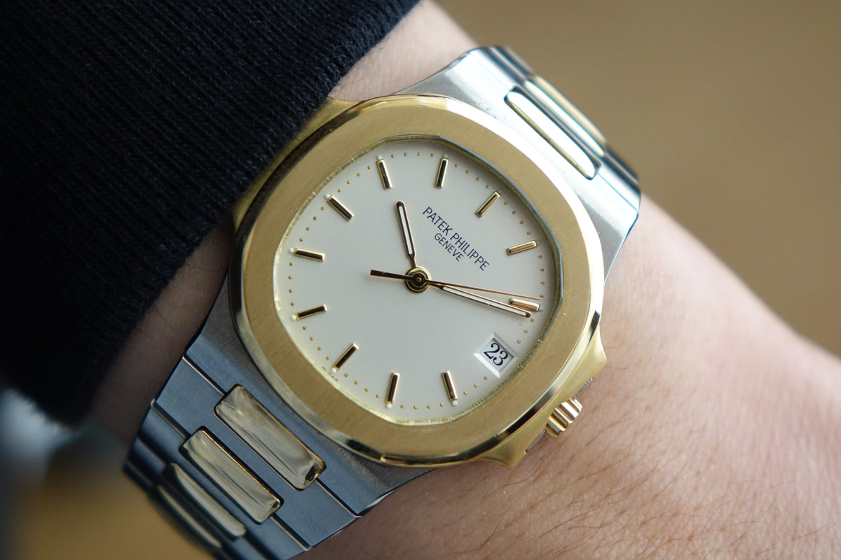 Patek Philippe Nautilus 3800 White Ceramic dial