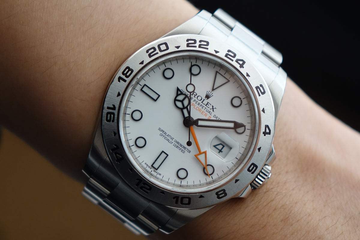 Rolex Explorer 2 216570 polar with papers