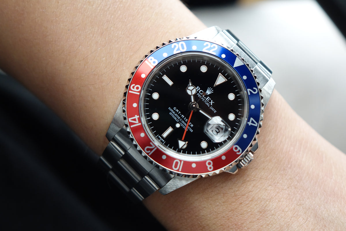 Swiss only Rolex GMT Master 16700 Pepsi full set