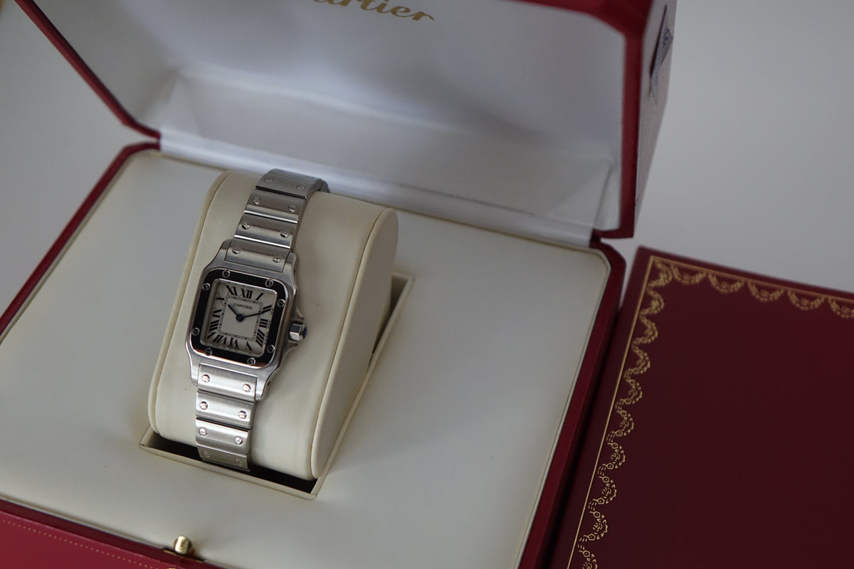 Cartier Santos Galbee 1565 lady full set