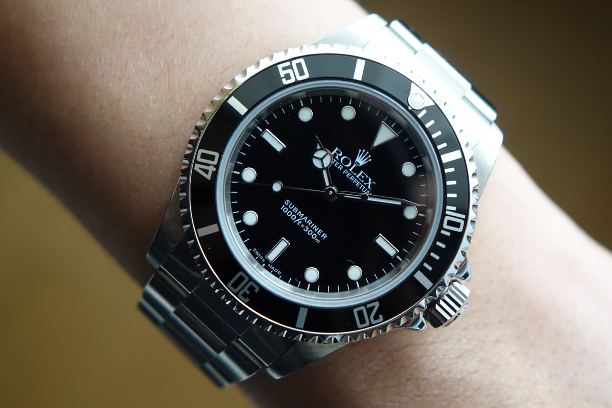 Rolex Submariner 2 liner 14060 full set with rsc card