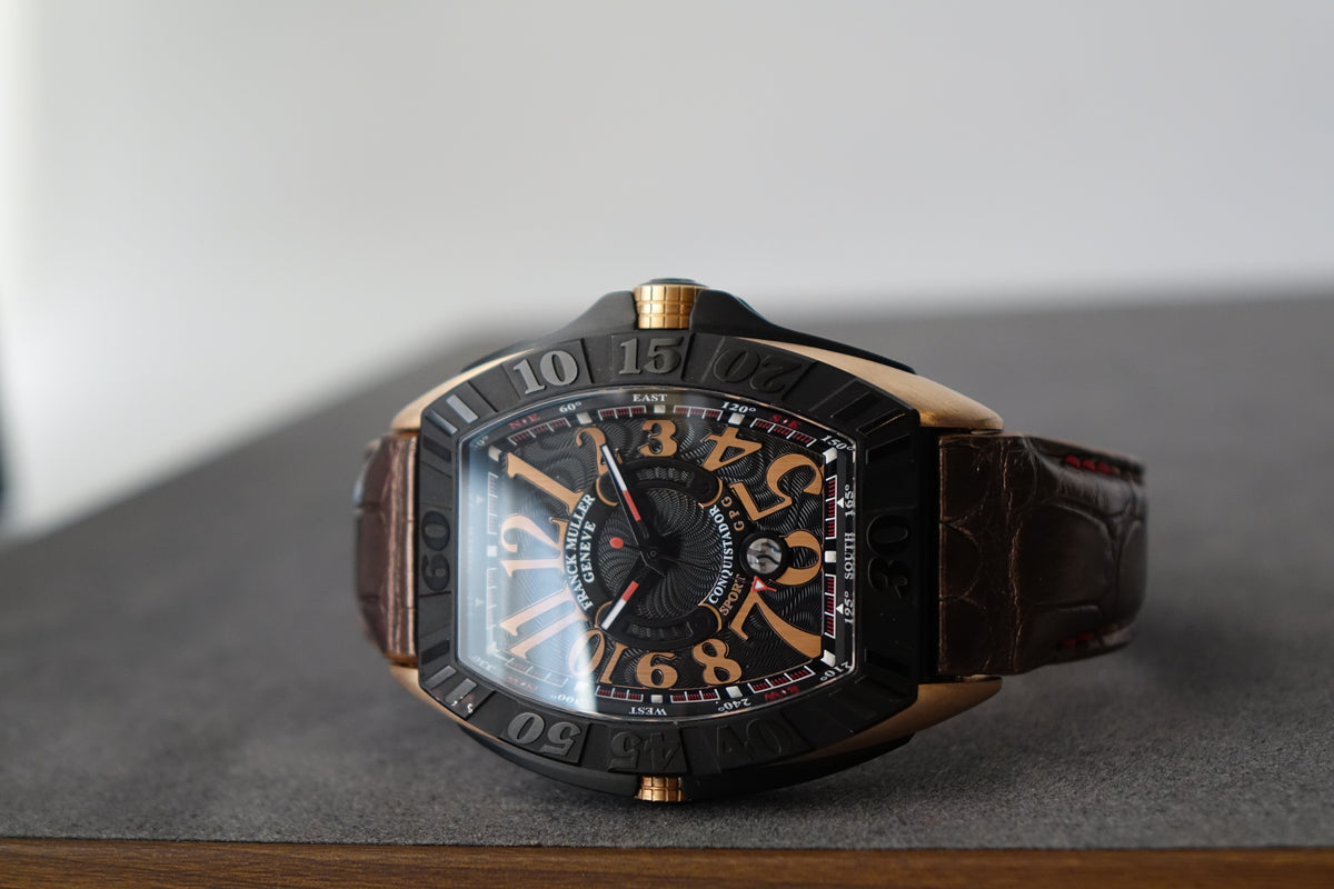 Franck Muller Conquistador 9900 SC DT GPG rose gold