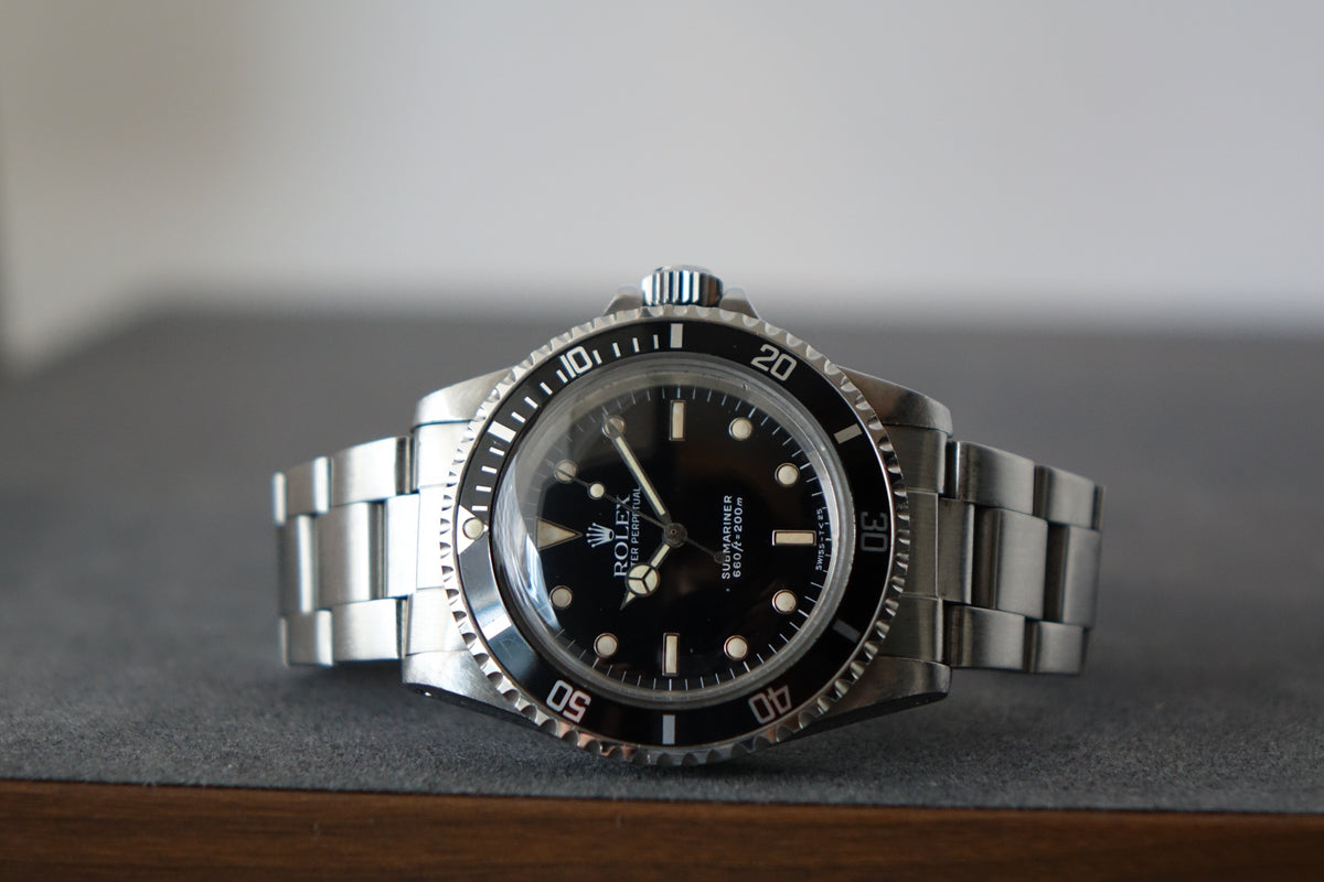 Rolex Submariner 5513 tritium plexiglass