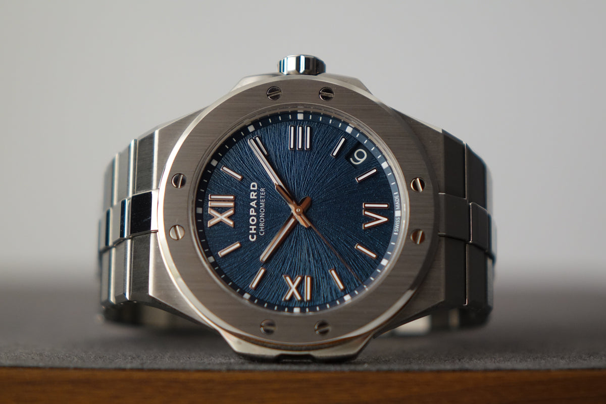 Chopard Alpine Eagle 41mm Large  Blue dial 298600-3001