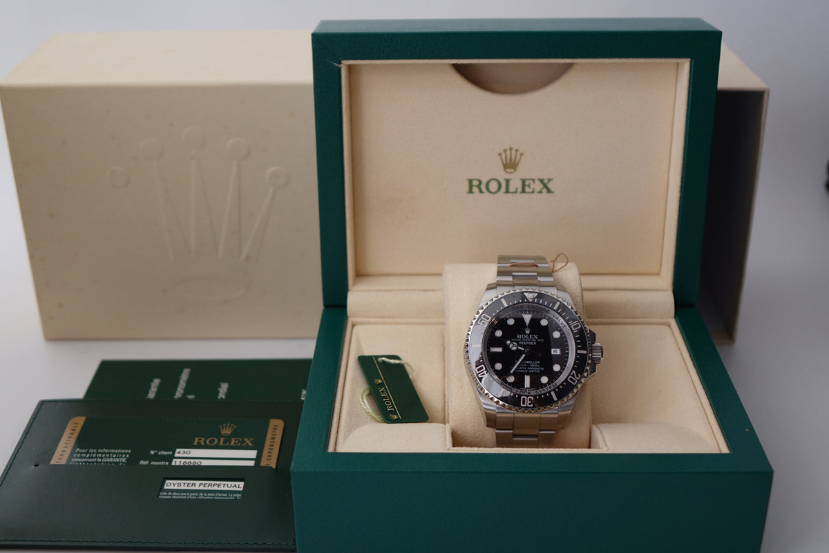 Rolex Deepsea Sea-Dweller 116660 full set