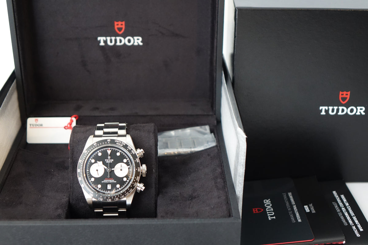 Tudor Black Bay Chrono 79360 Reverse panda godzilla