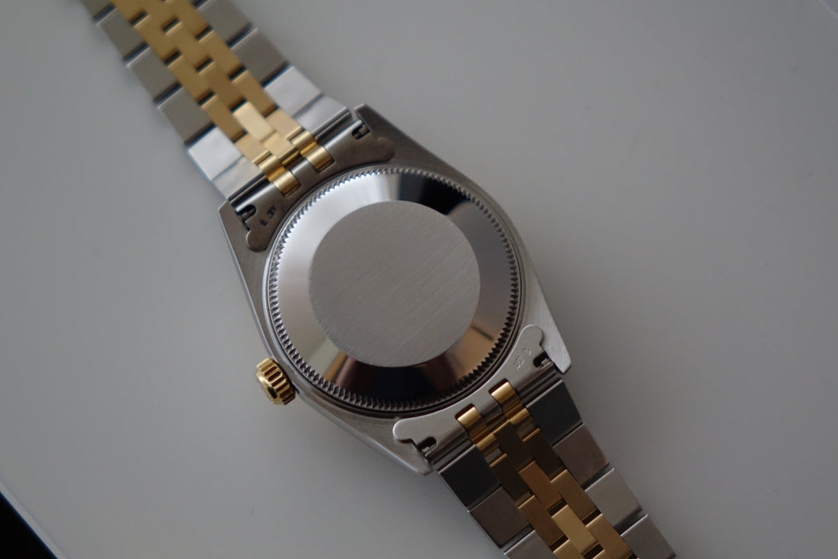 Rolex Datejust 31 68273 half gold computer dial arabic