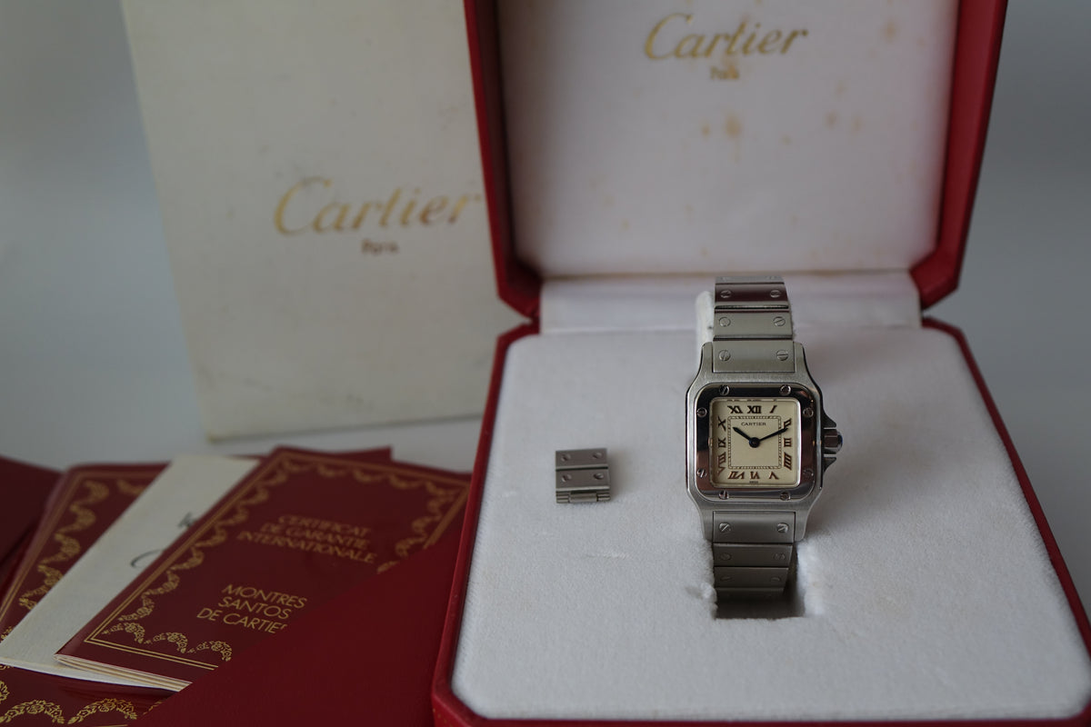 Cartier Santos Galbee 1565 full set