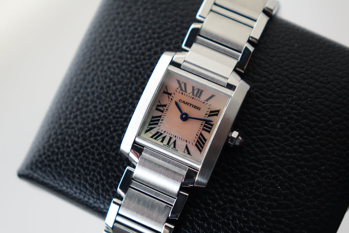 Cartier Tank Francaise Small MOP Dial W51028Q3 2878