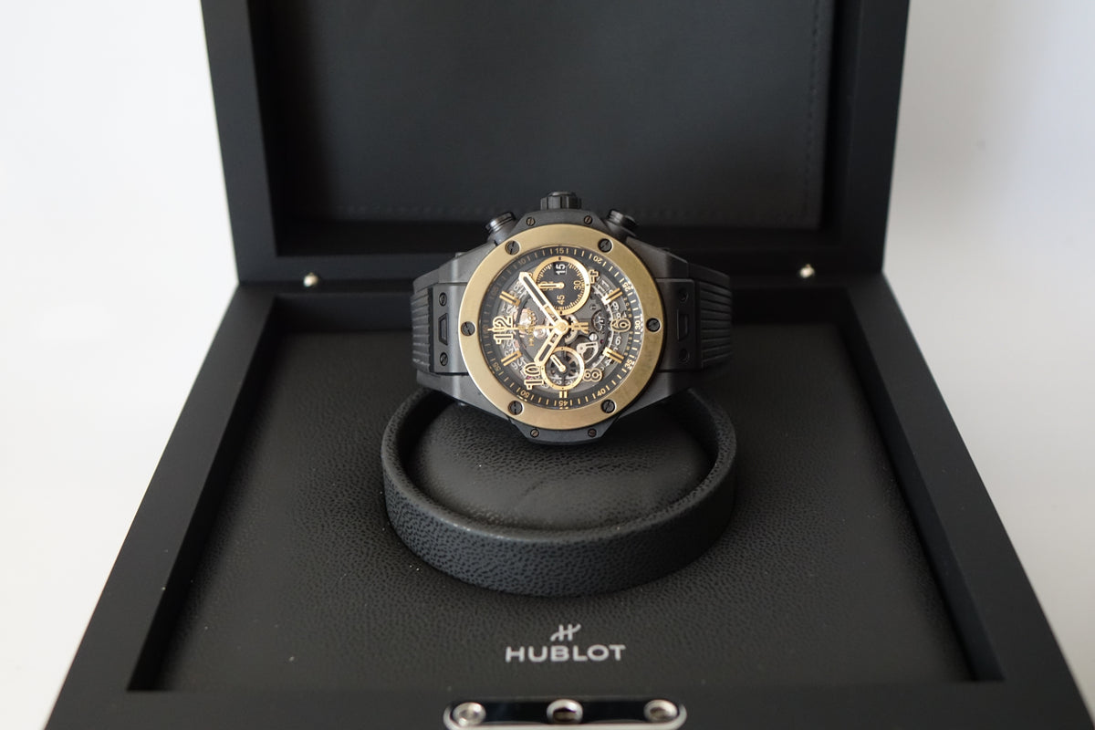 Hublot Big Bang Unico Ceramic Magic Gold 421.CM.1130.RX full set