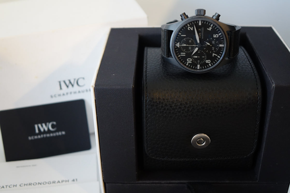 IWC Top Gun Chronograph Ceratanium IW388106 full set