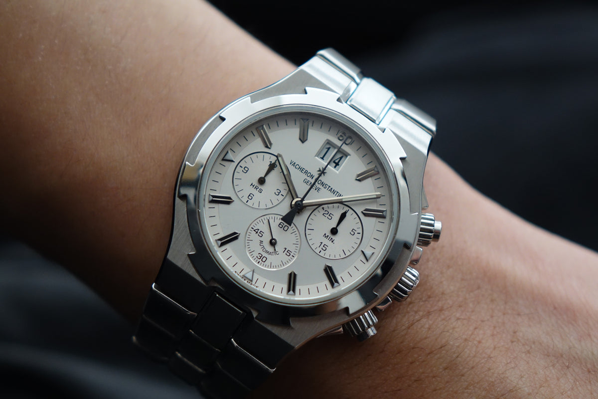 Vacehron Constantin Gen 1 Chrono 49140 white dial W/Papers