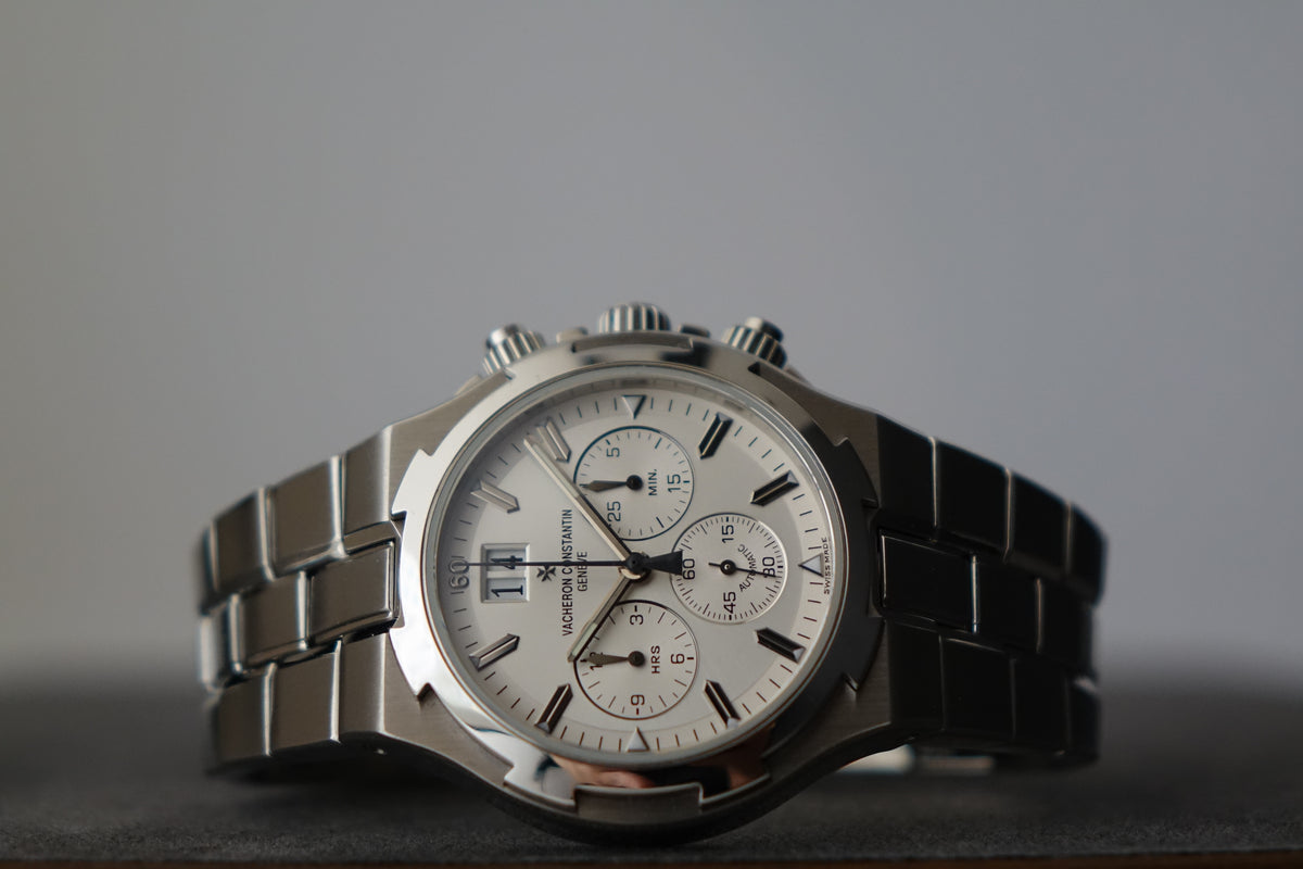 Vacehron Constantin Gen 1 Chrono 49140 white dial W/Papers